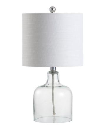 Gemma 19" Glass Bell LED Table Lamp - JONATHAN Y
